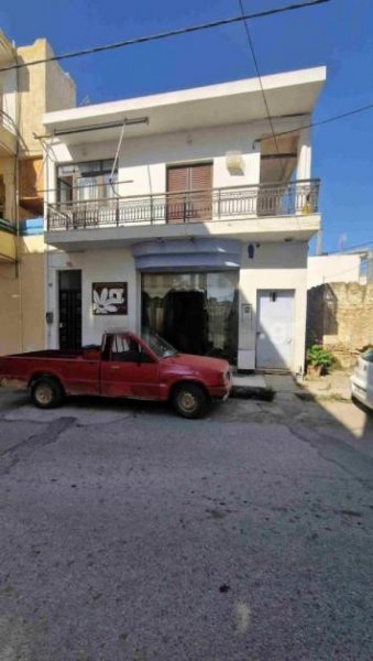 Timbaki Kreta, Tymbaki Geschäftsgebäude mit Wohnung zu verkaufen Gewerbe kaufen